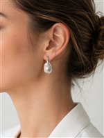 Pendientes Coscia Perle Mujer in Oro blanco Perla CLEAFW032 - CLEAFW032